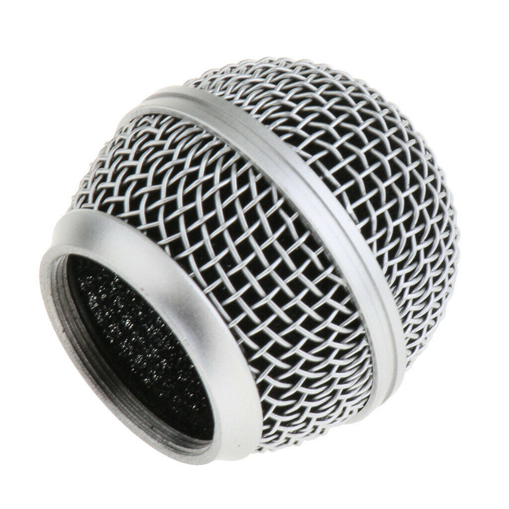 1pc Wired Handheld Microphone Grille Mic Microphone Head Ball Grill New
