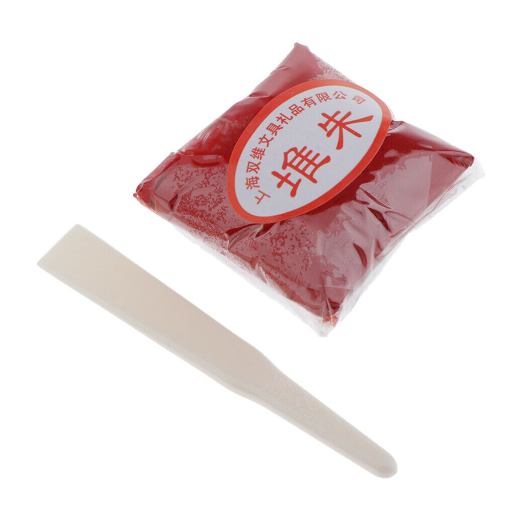 2X 30g Red Ink Paste for Stamp Seal Ink Pad Calligraphy Painting Tool