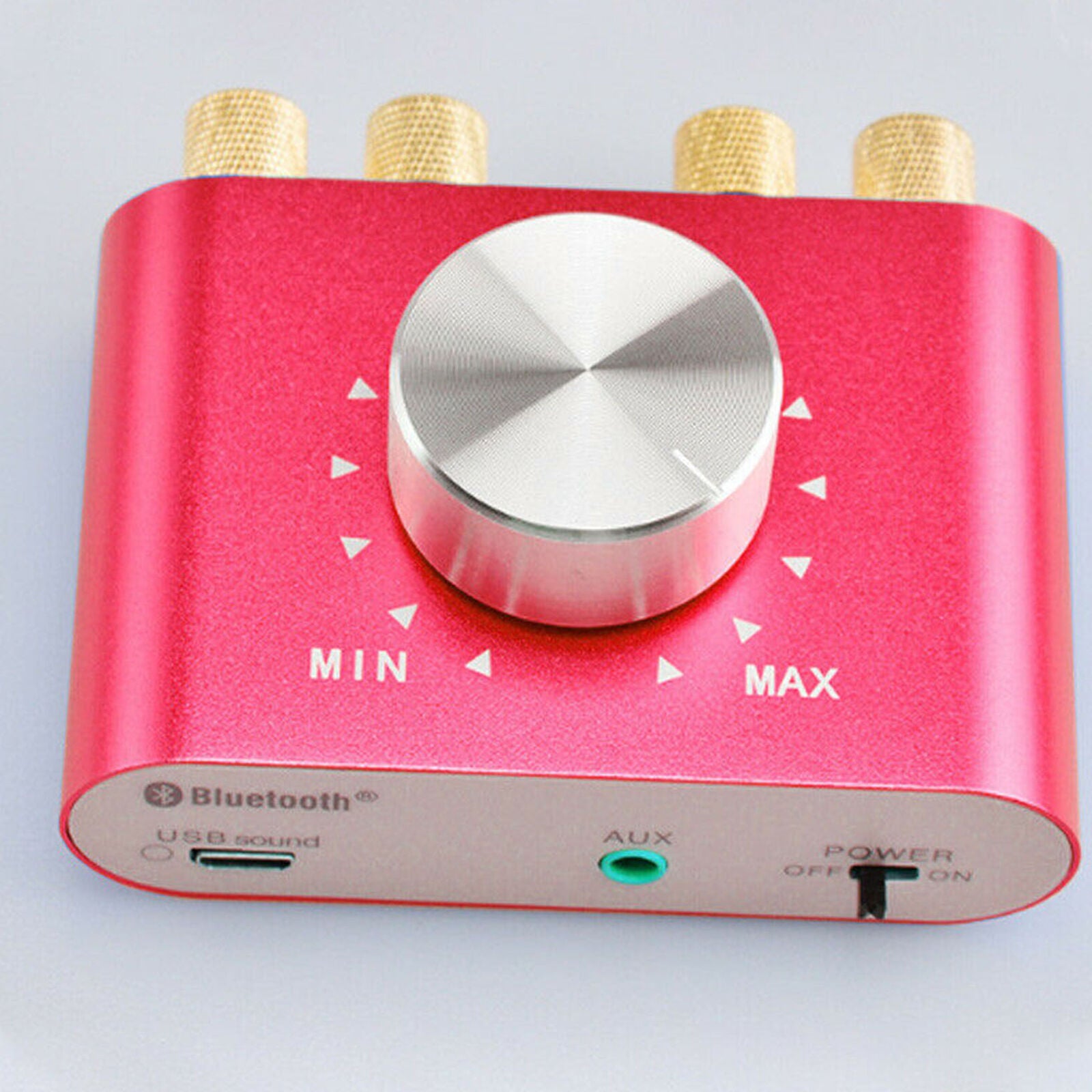 Mini Bluetooth 5.0 Digital Amplifier HiFi USB Stereo Power Amp 50W+50W