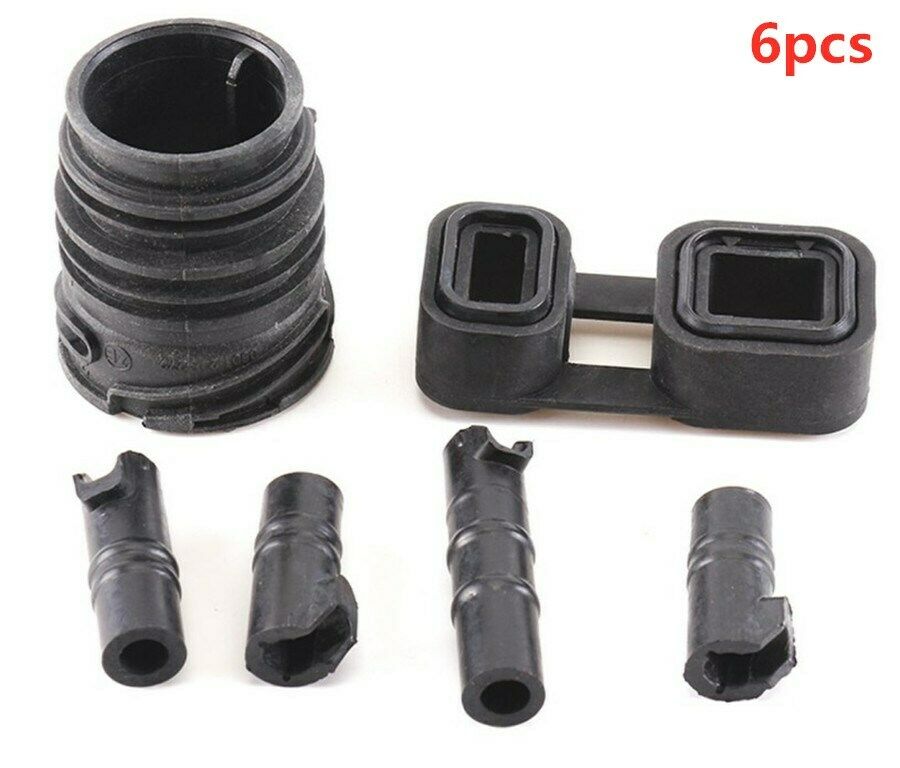6pcs Auto Transmission Seal Sleeve Adaptor Mechatronic Kit For BMW ZF6HP19 6HP21