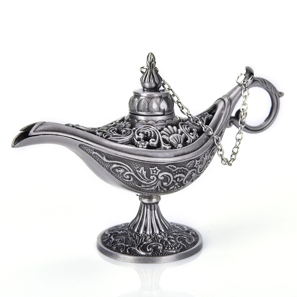 Hot New Aladdin Magic Genie OiL Lamp Pot Aladdin Lamp Stunning Decoration Vh SJ
