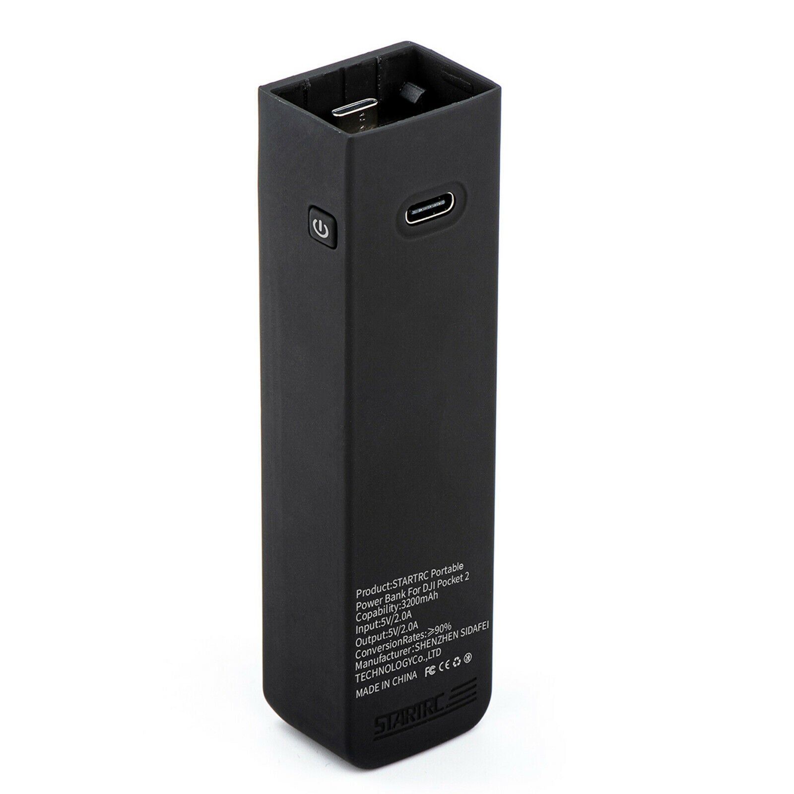 Camera Power Bank for DJI OSMO Pocket 2 3200mAh Power Stick Battery Grip