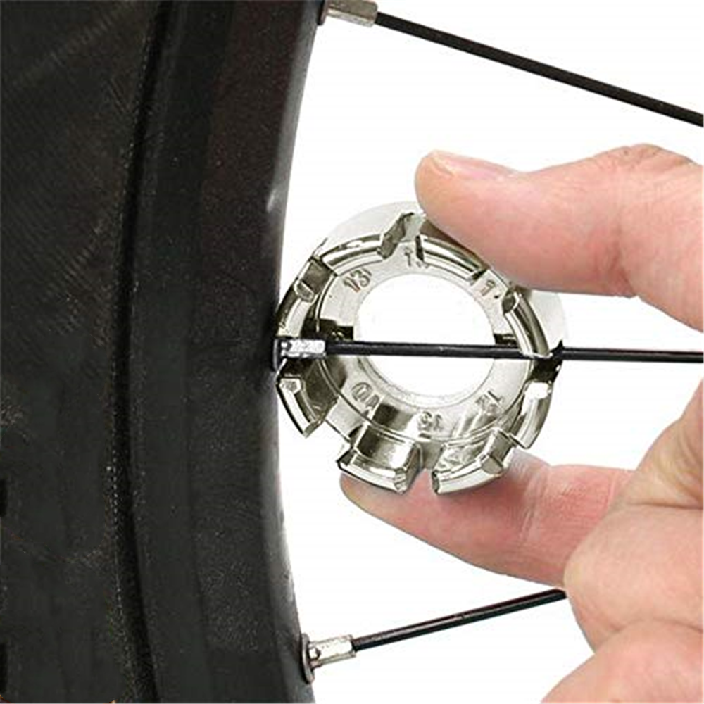 8 Way Spoke Spanner Wrench Adjuster Bikes Repair Tools 10-15 Wheel Tightener AU