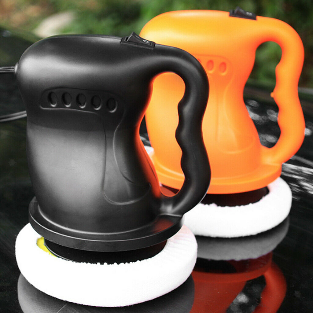 36W Electric Auto Car Polisher Polishing Buffing Machine Applicator Orange