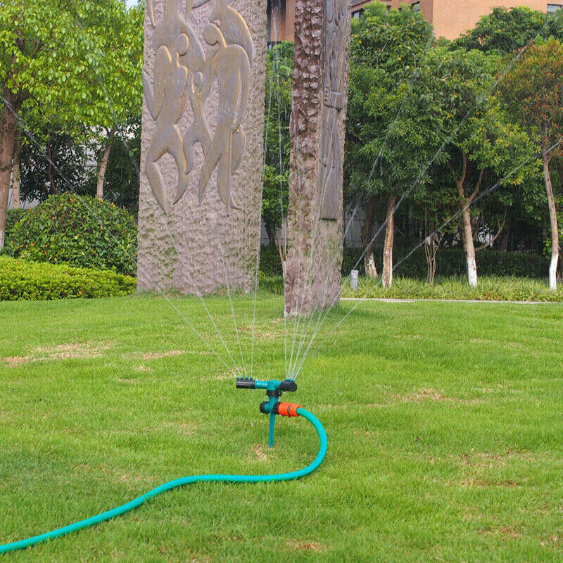 360° Rotating Lawn Sprinkler Automatic Garden Water Sprinklers Irrigation.l8