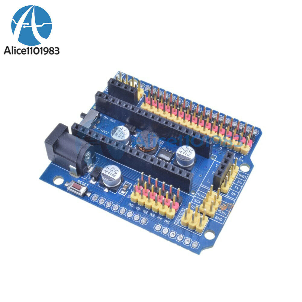 2PCS Nano Expansion Board Micro PLUS Sensor Shield v3.0 I/O Uno R3 leonardo
