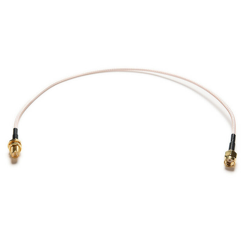 New cable RP.SMA male jack to female plug bulkhead crimp RG316 pigtail 30c.l8