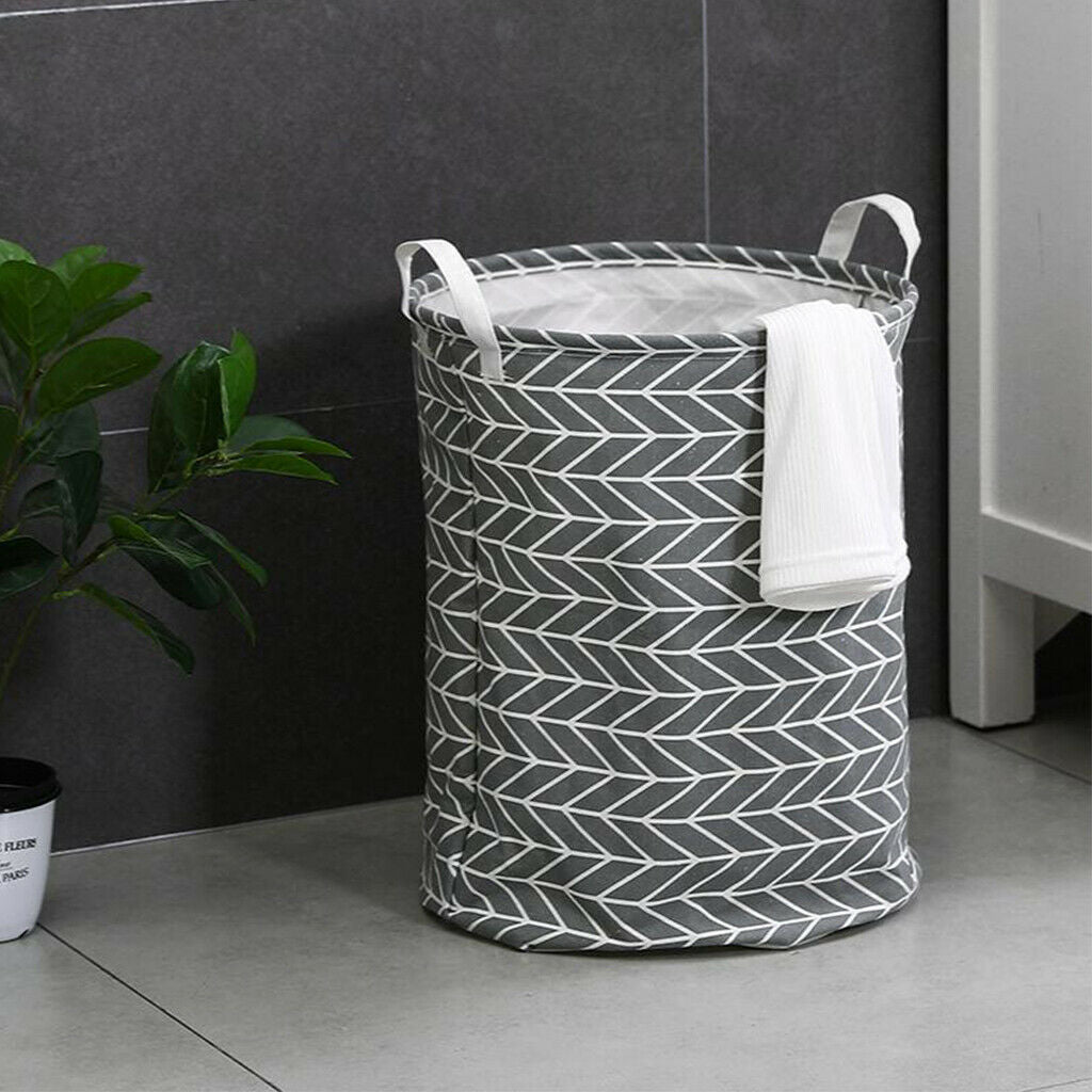 Large Capacity Folding Laundry Hamper Bucket Basket Sundries Toys Organizer