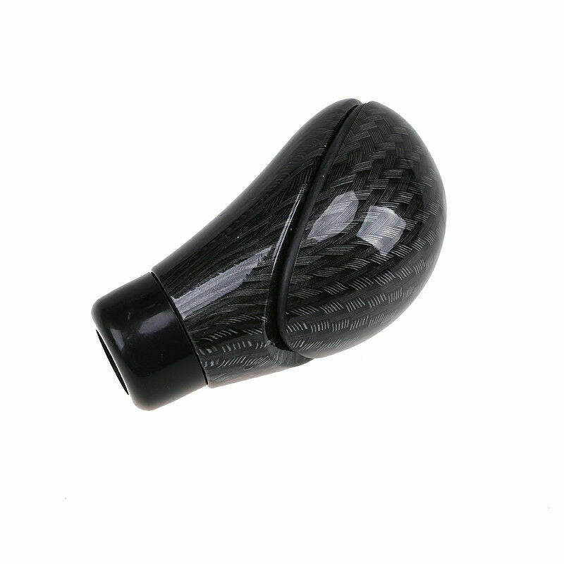 Universal Carbon Fiber Look Automatic Car Gear Stick Shifter Shift Knob Lever