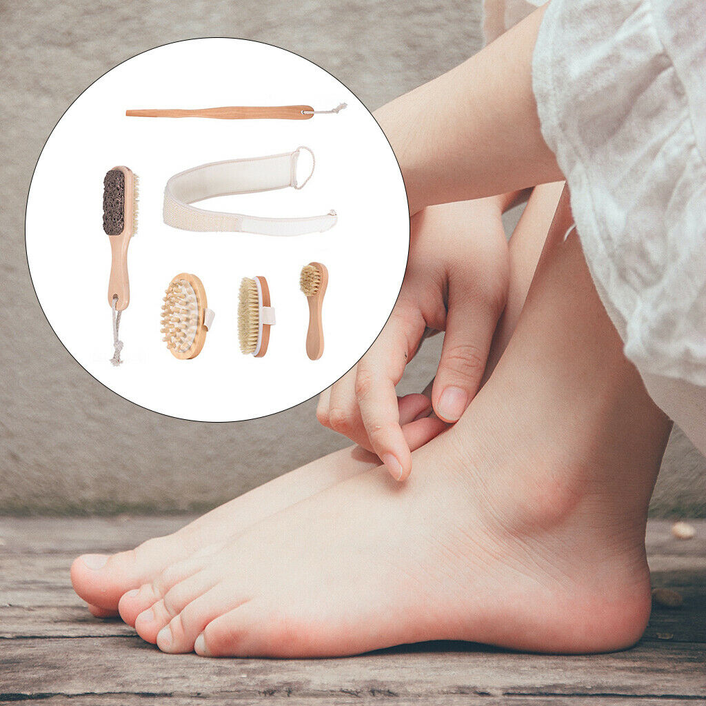 Exfoliation Bath Shower Body Brush Bristle Back Exfoliator Brush Scrubber