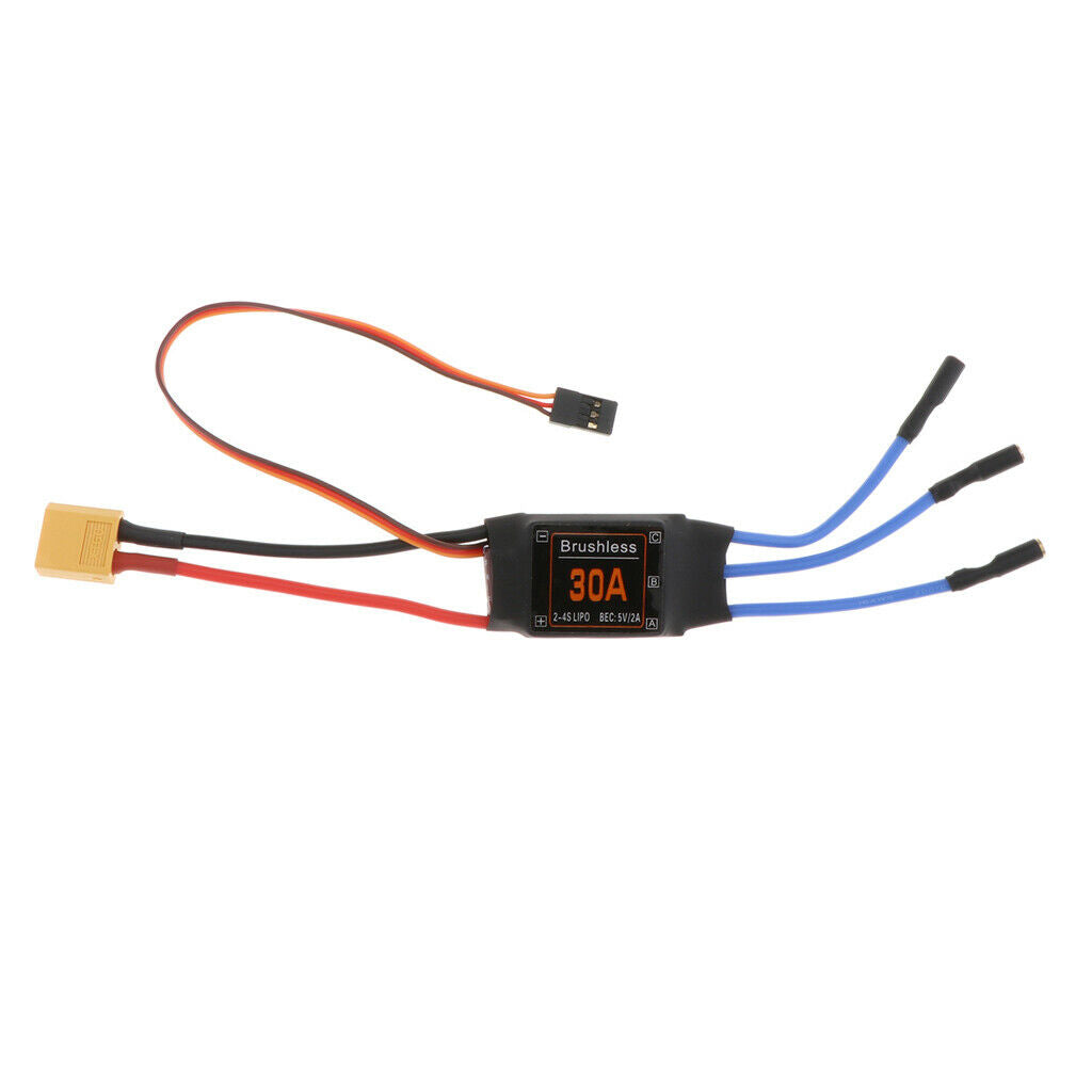 30A Brushless ESC Motor RC FPV Quad Drone Toys Parts Components Accessories