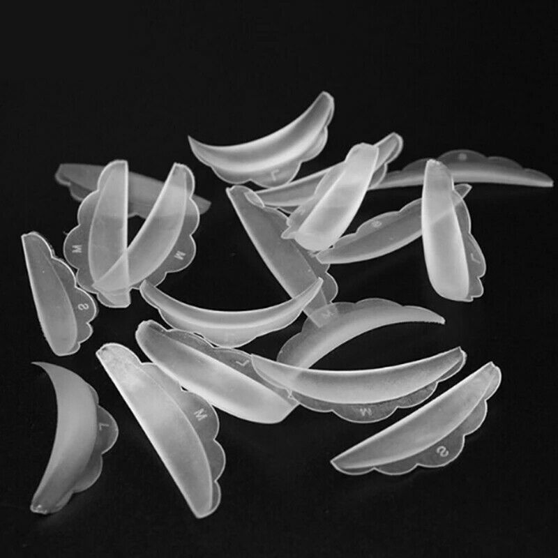 5 Pairs Silicone Eyelash Perm Pad Colorful Recycling Eyelash Curler Acces.l8
