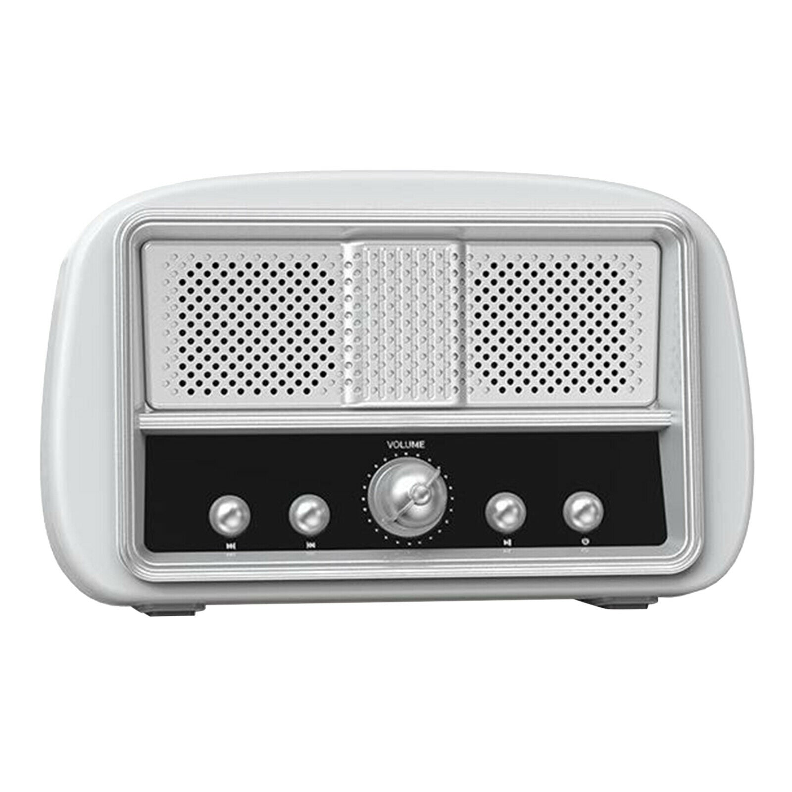 Portable Wireless Bluetooth Speakers Support TF Card for Home Outdoor White
