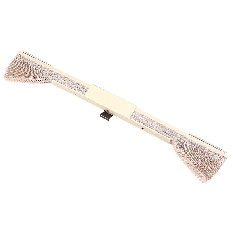 Retractable Car Windshield Sun Shade Curtain Protection Sun Visor Block Beige