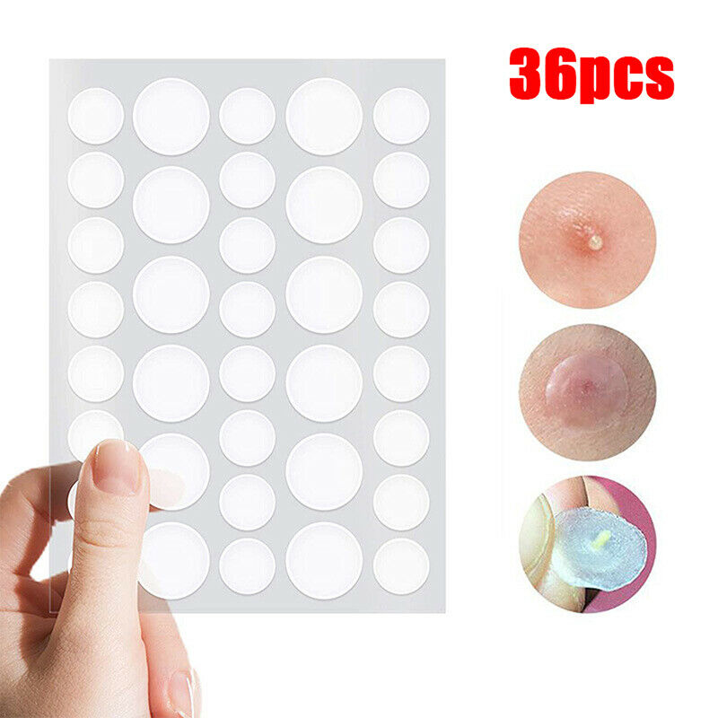 36pcs Acne Pimple Patch Acne Removal Stickers Blemish Treatment Face Skin.l8