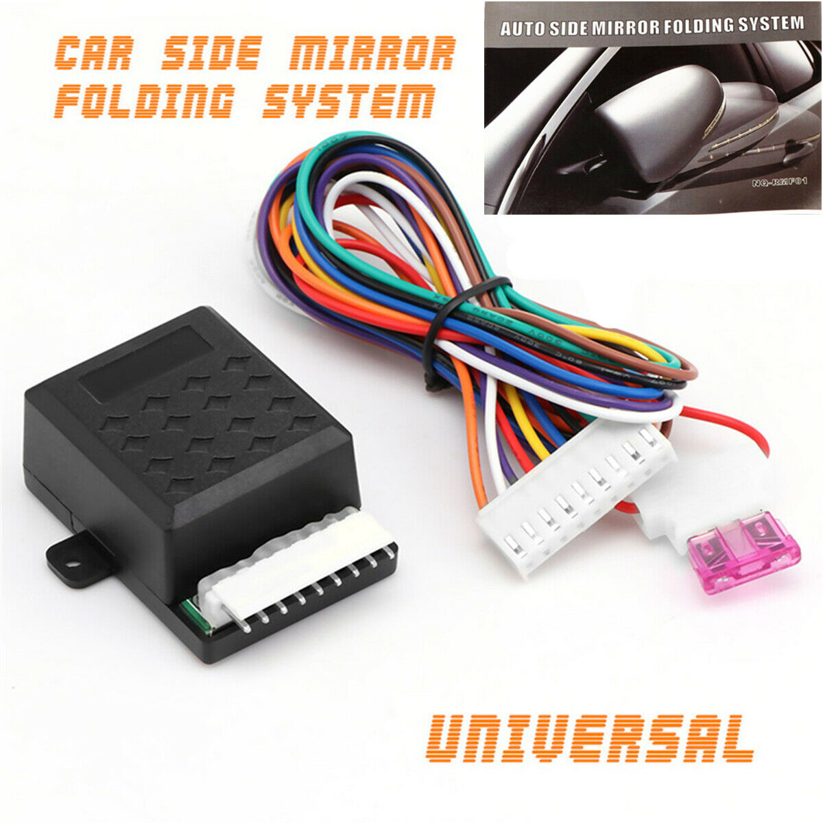 Smart Car Auto Side Mirror Rearview Mirror Folding System KIT Controller Module