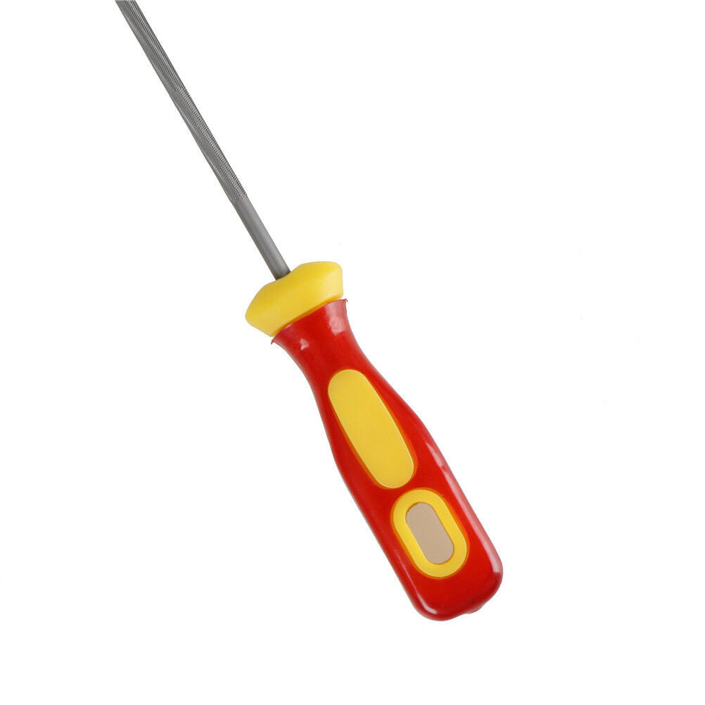 4mm Round Handle Chainsaw Files Saw Chain Sharpener Grater Holde.l8