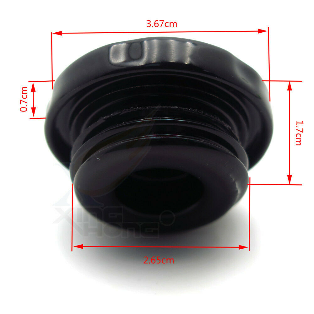 Black Fluid Reservoir Cap Cover For 1989-1999 Yamaha FZR600/ 95-09 YZF600R 2008