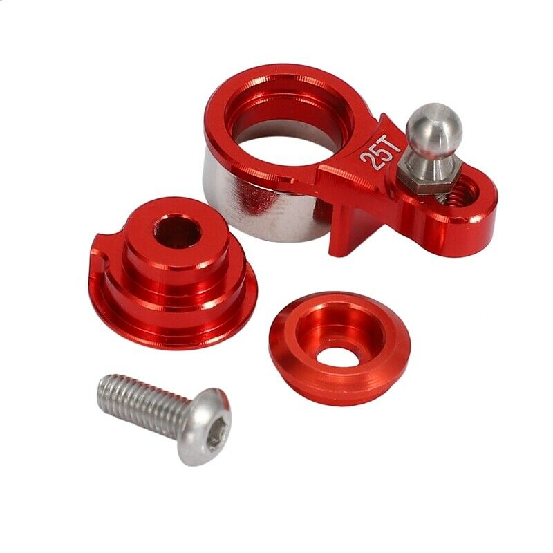 25T Aluminum Alloy Adjustable Damping Servo Arm for 1/10 RC Models 4 Upgrade PM2