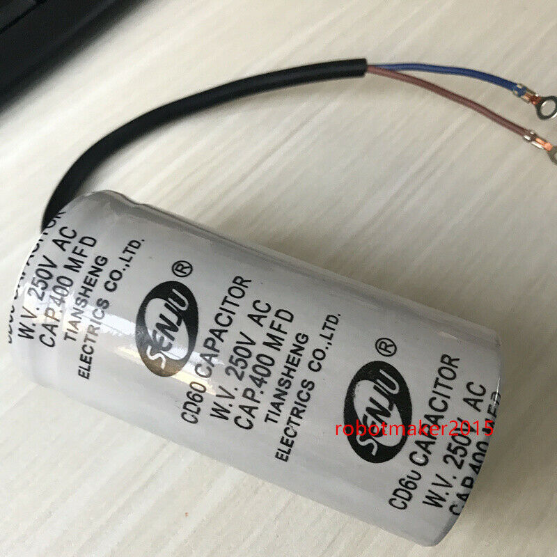 CD60 Motor Start Capacitor 400 MFD 400UF 250VAC 250V HVAC Capacitor