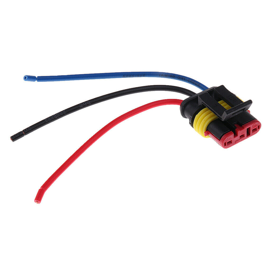 3-pin housing connector S wiring harness for car trucks, male and female