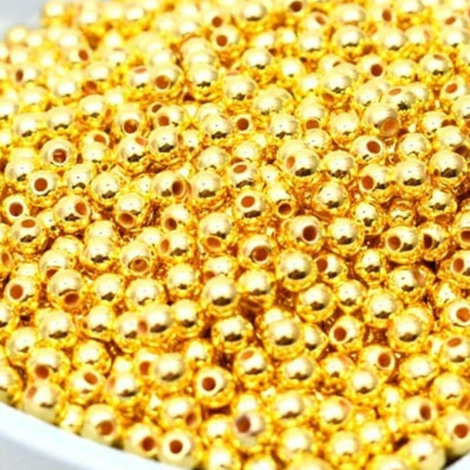 1400pcs Loose Beads DIY Necklace Jewelry Making Crafting Supplies Kid's