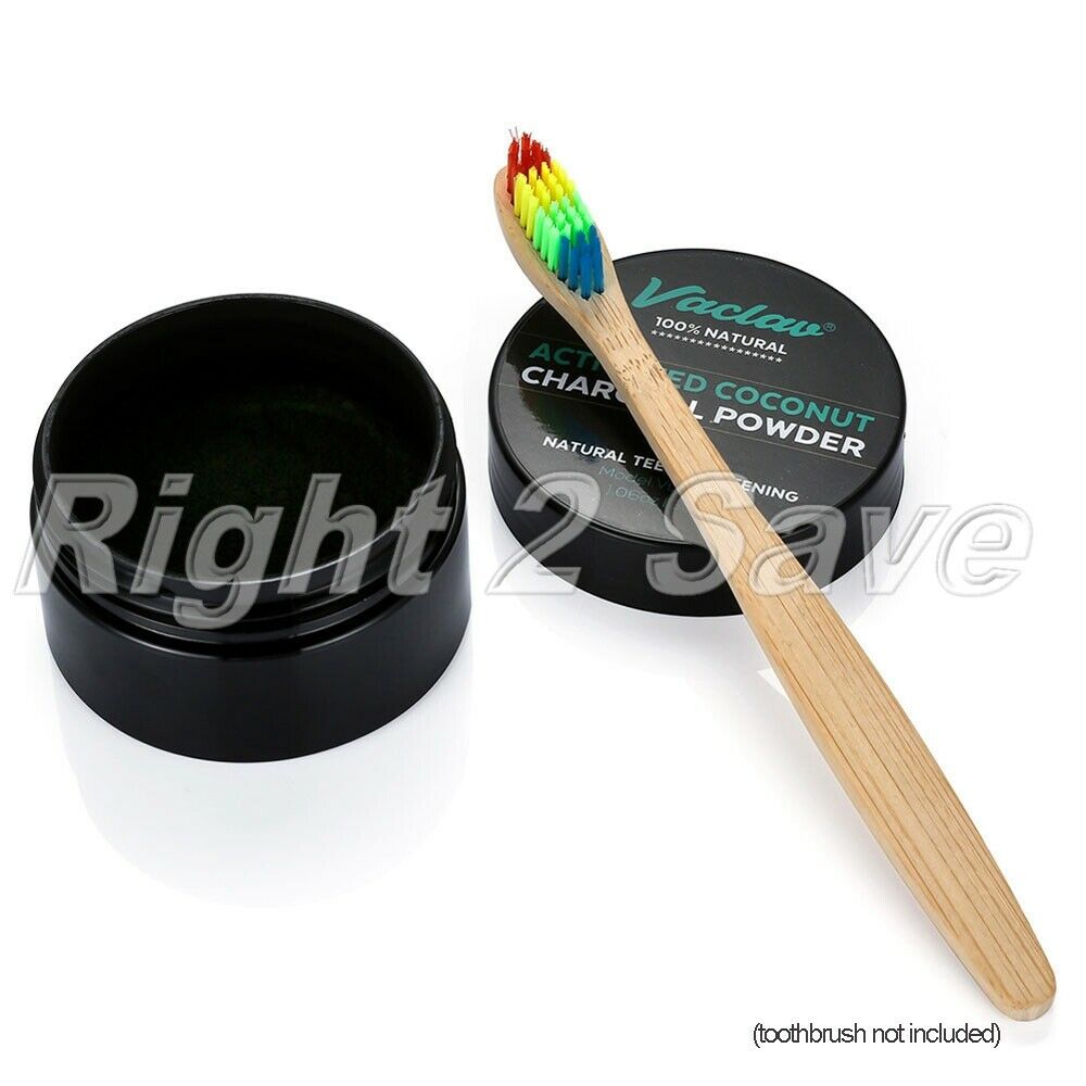 30g Natural Organic Activated Charcoal Powder Teeth Whitening Whitener Oral Care