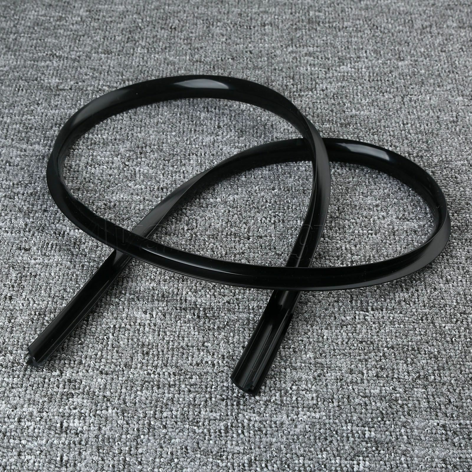 1.6m Car Windshield Dashboard Sealing Strip Soundproof Antidust Seal Trim Rubber