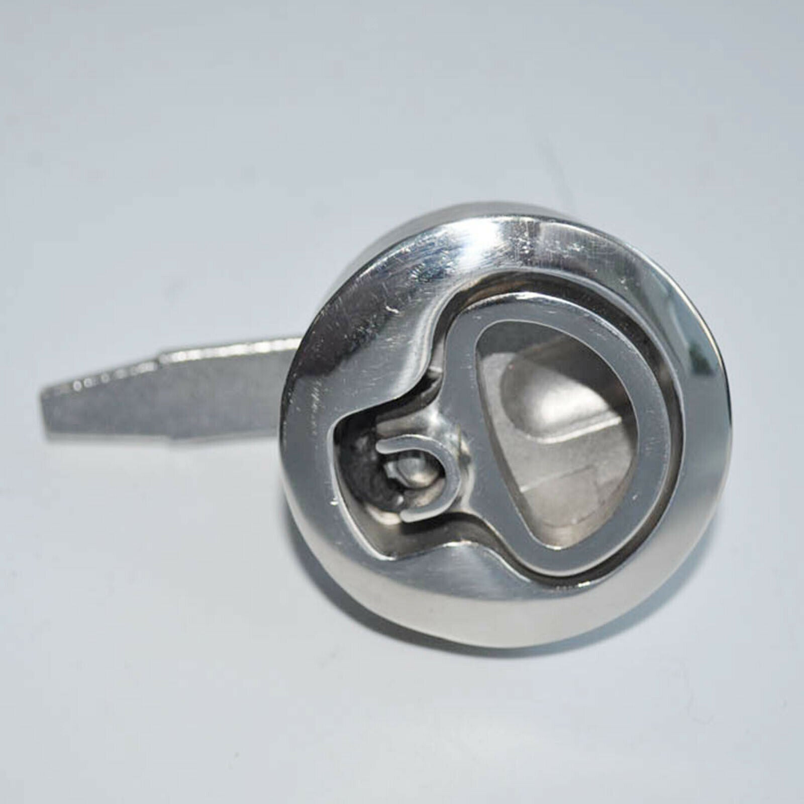 Stainless Steel 55mm Round Boat Hatch Lift Ring Handle Lock Latch Hardware