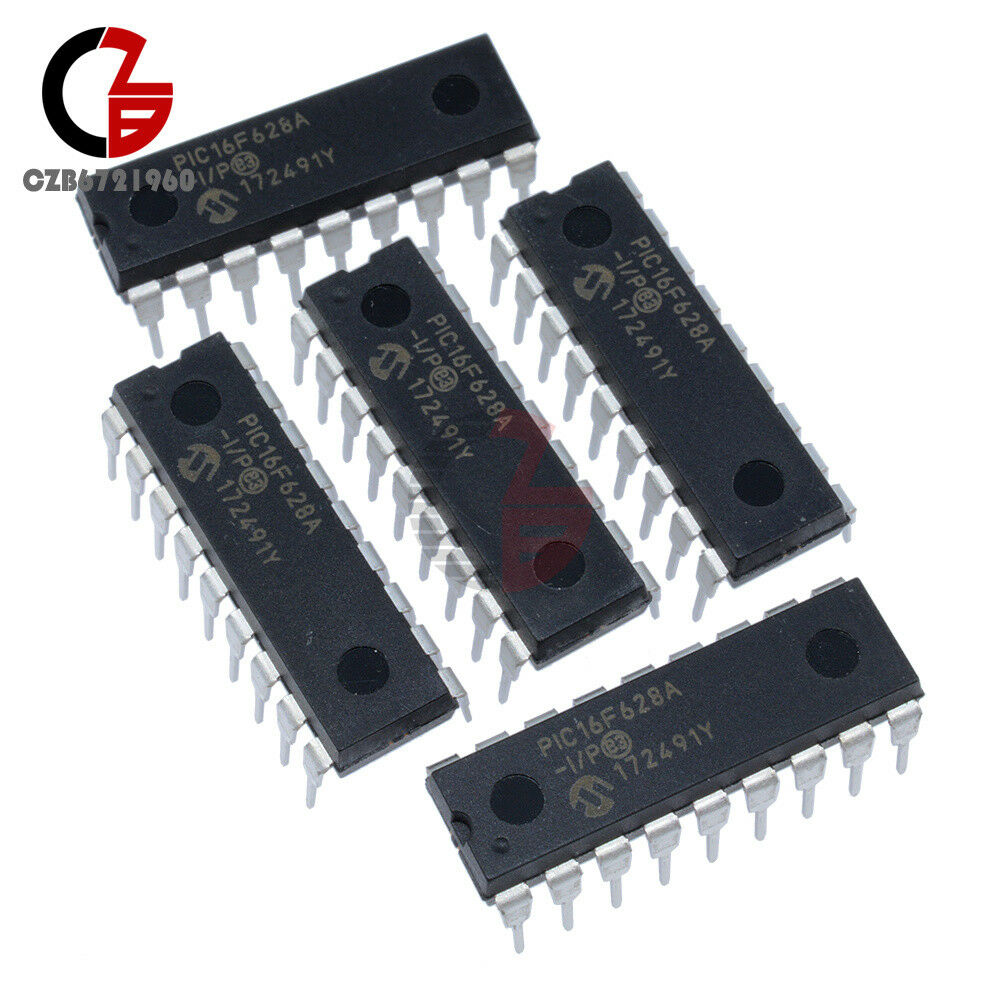 10PCS IC MICROCHIP DIP-18 PIC16F628A PIC16F628A-I/P NEW