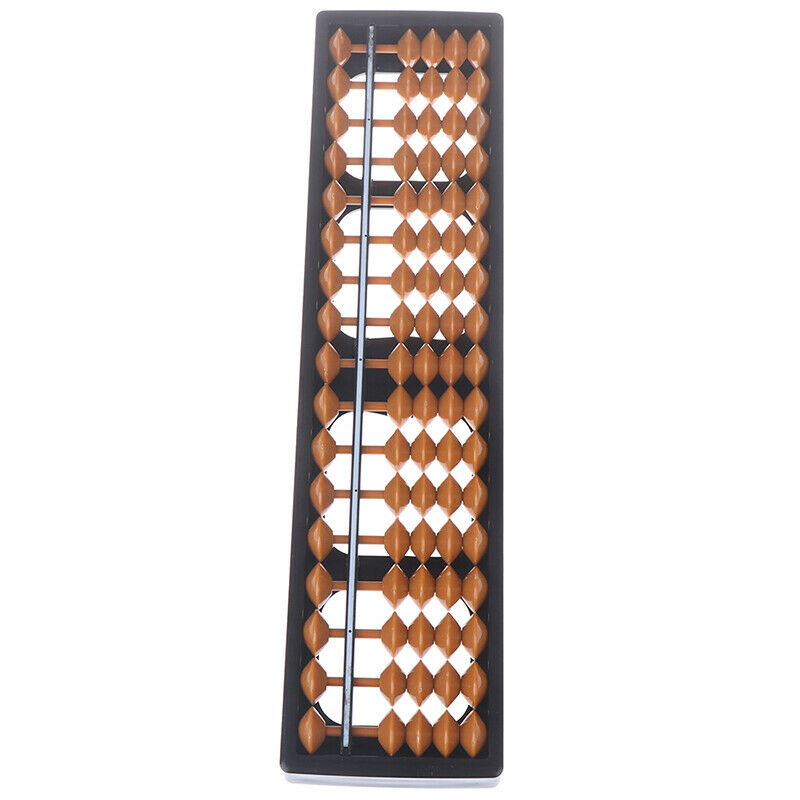 1Pc Kids 17 Digits Rods Standard Abacus Maths Calculating Tool Educational To;BD