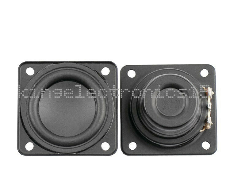 2PCS 1.75 inch 4Ohm 6W Neodymium Full Range Portable Bluetooth Speaker