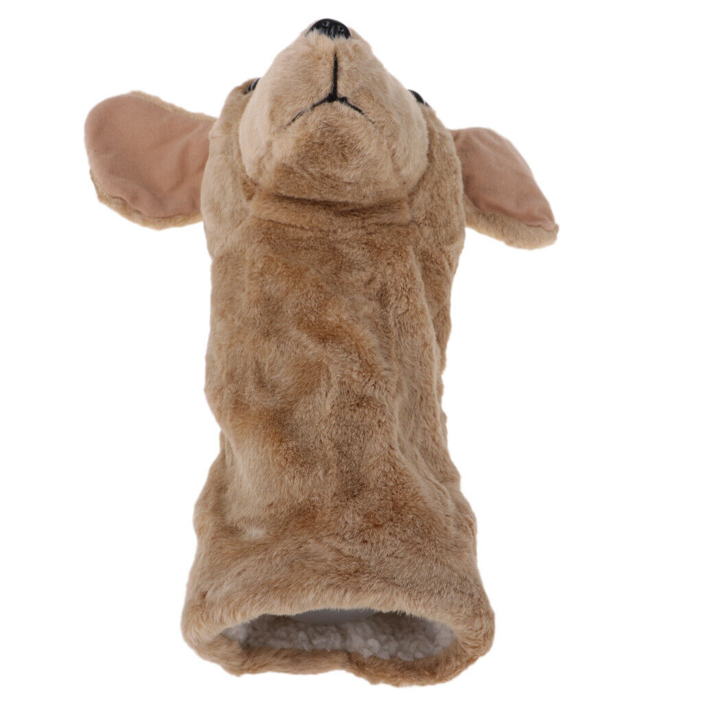 Brown Dog Animal Sport Golf Headcover Wood Driver Head Cover Christmas Gift