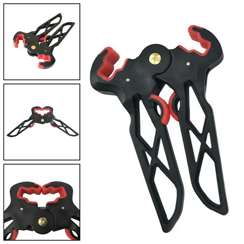 Short Compound Bow Stand Holder Legs Archery Target Shooting Bow Support BS5