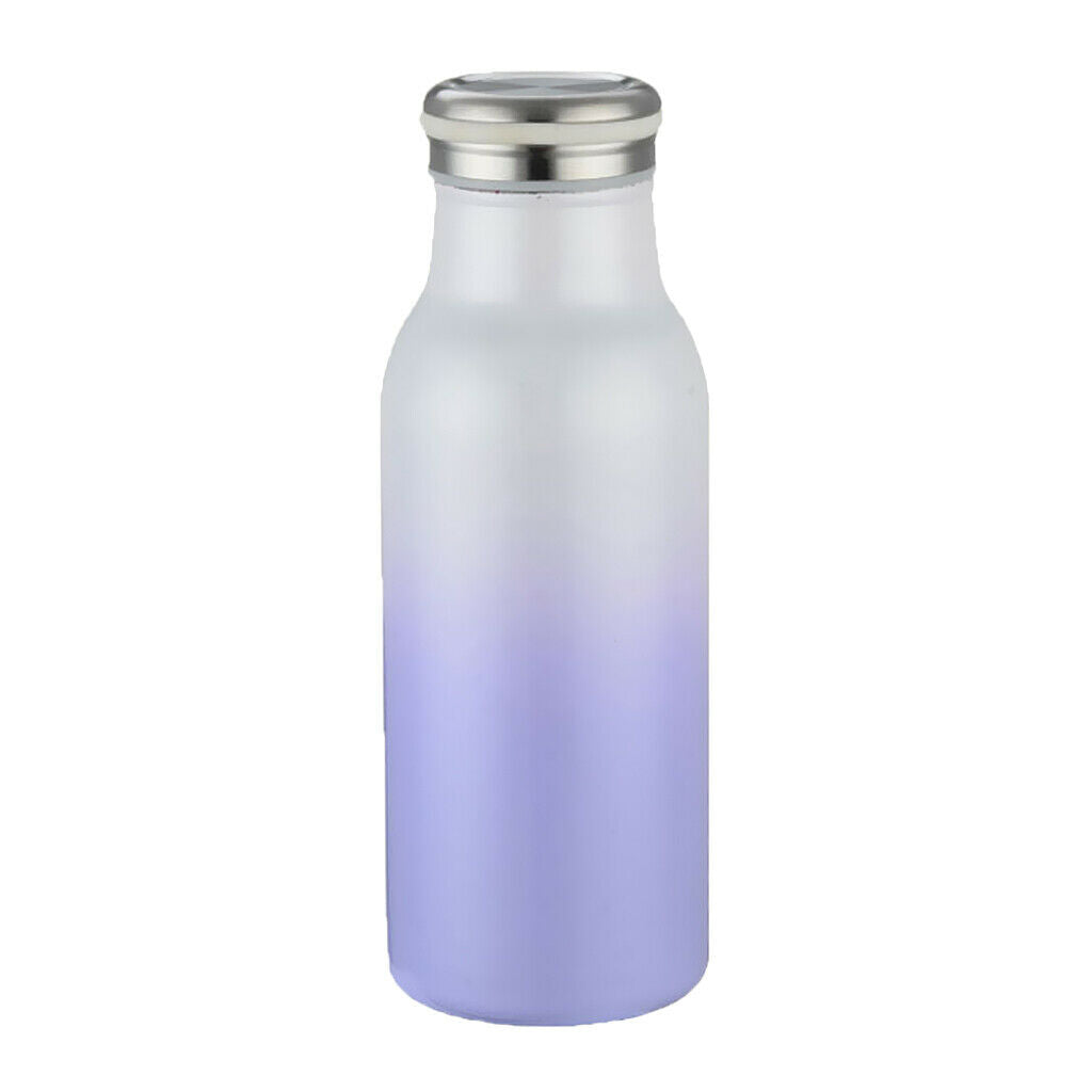 Stainless Steel Sports WATER BOTTLE Bottle For Gym Hiking 300ml 12 Colors -