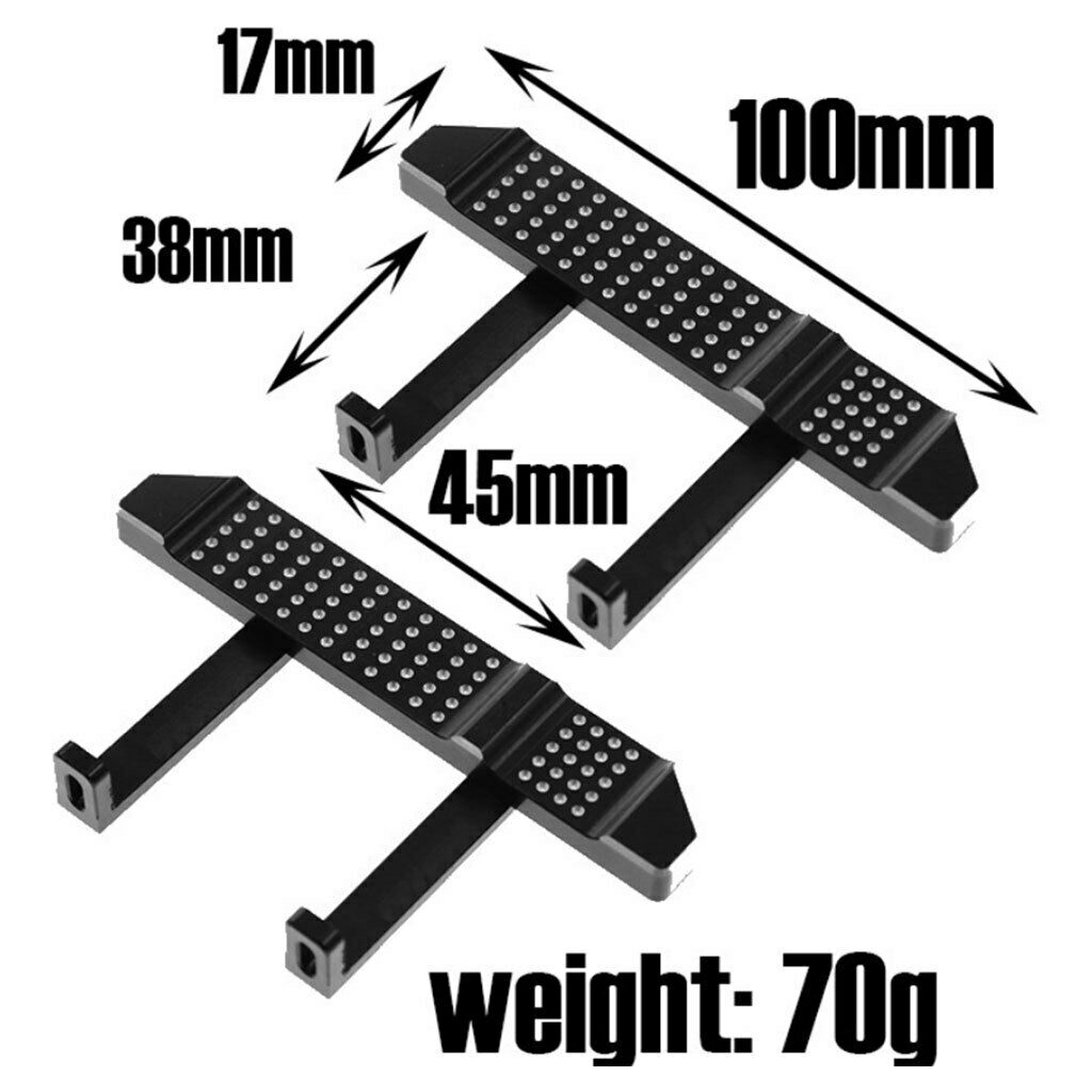 2pcs RC Car Side Pedal Plates 1/12 Scale RC Car Part RC Accessories for D99S