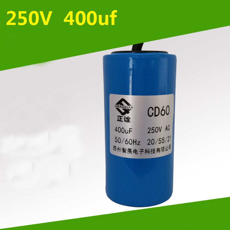 CD60 Motor Start Capacitor 400 MFD 400UF 250VAC 250V HVAC Capacitor