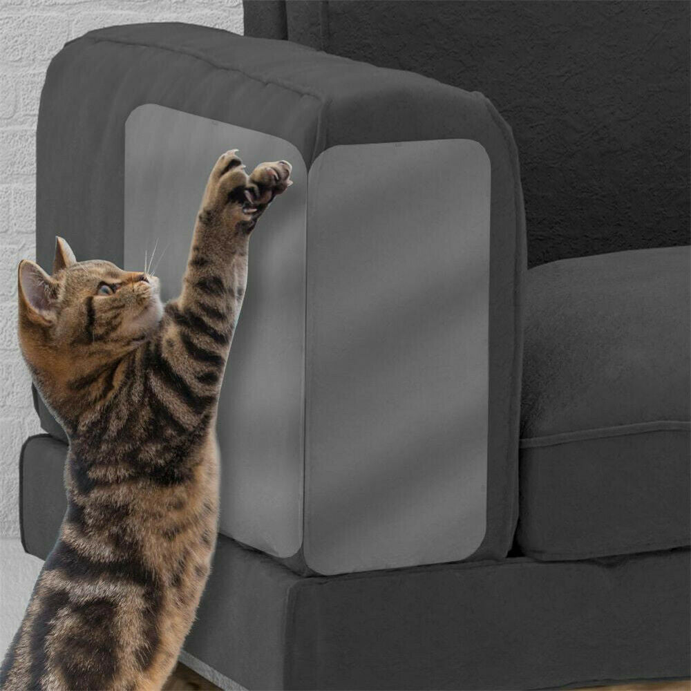 2Pcs Pet Cat Scratch Guard Mat Cat Scratching Post Home Sofa Furniture Protector