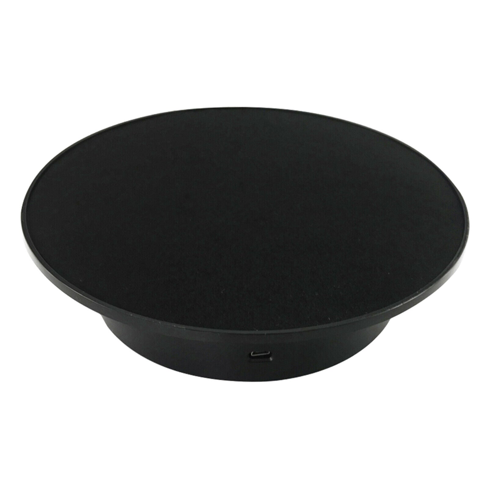 Velvet Top Display Turntable Rotating Display Base Stand for Jewelry Phone