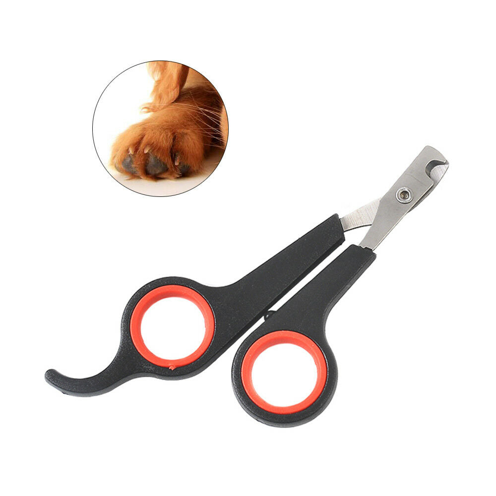 Durable Safe Pet Dog Cat Rabbit Bird Guinea Claw Nail Clippers Scissors Tools AU
