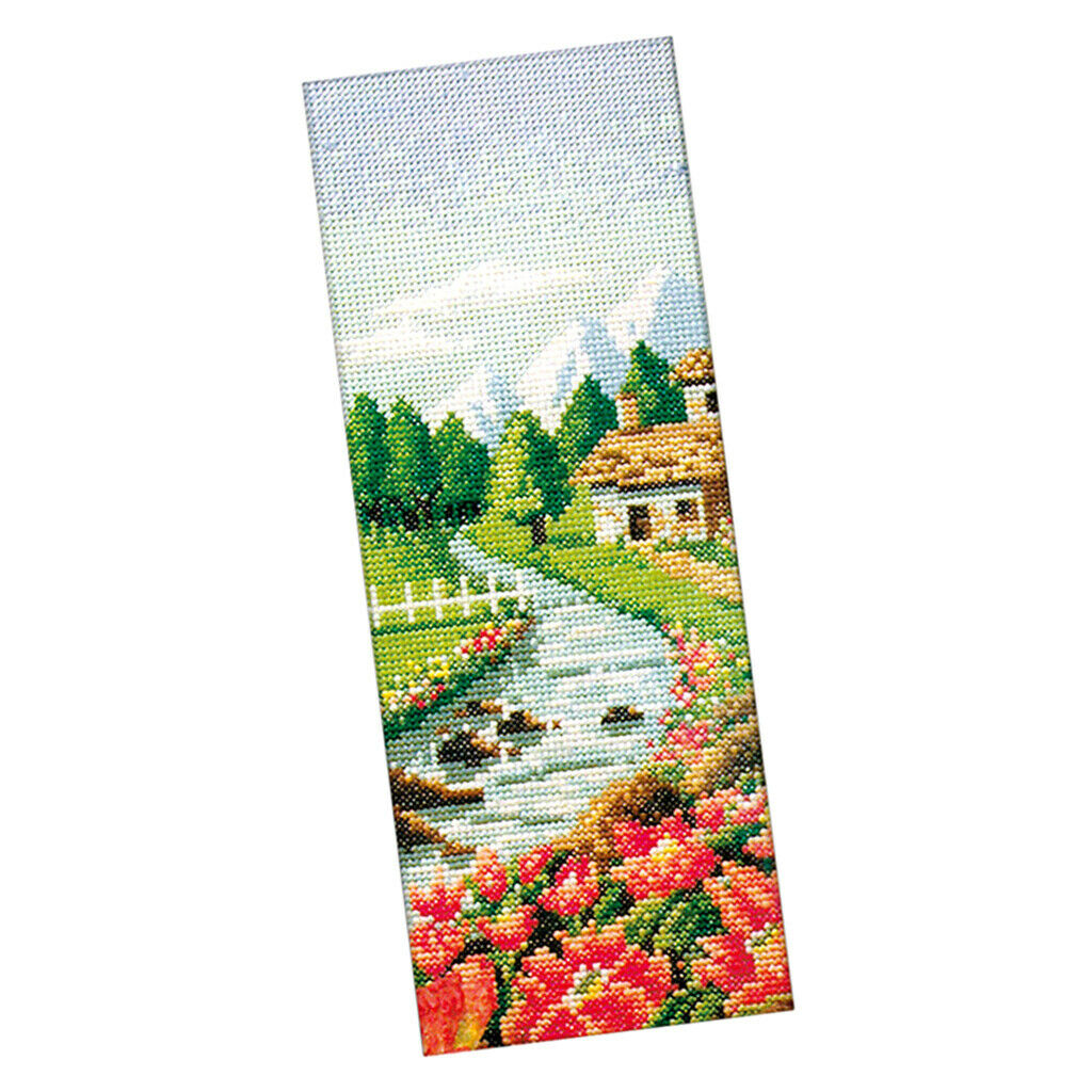 Spring Landscape Pattern Cross Stitch Kits Set