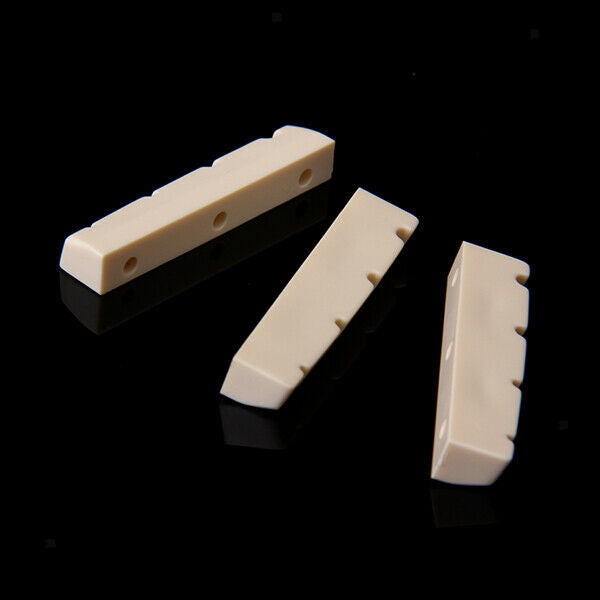 5pcs  Nut Slotted For Electric Guitar For 4 String Bass Durable Parts NEW