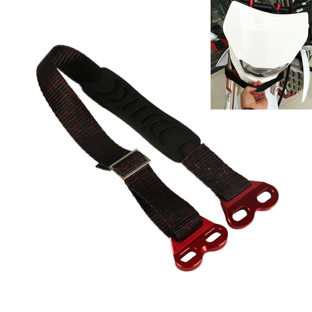 245-545MM Motorcycle Dirt Bike Rescue Strap Pull Strap Sling Belt Tool Universal