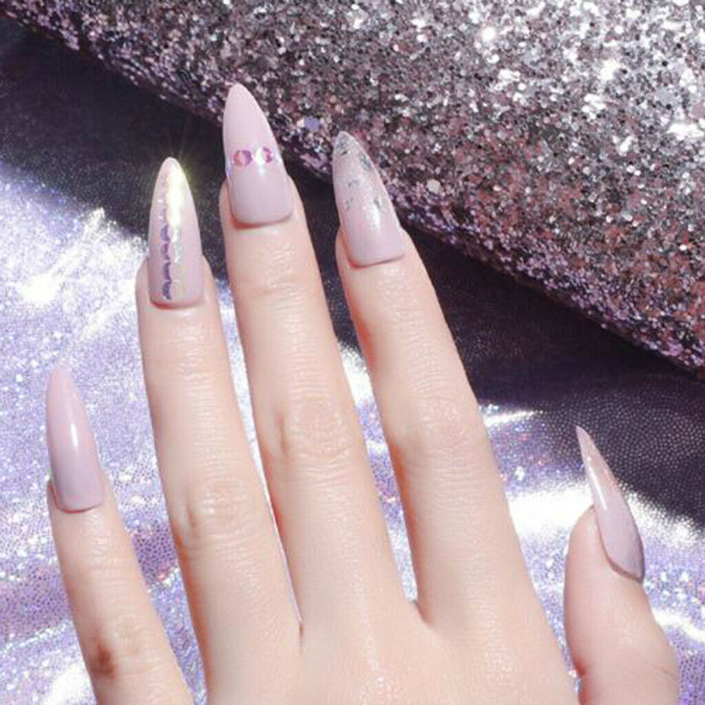 Nail Geometry Paillette Tinsel Fragments Make up Eyes Glitter Decals Design
