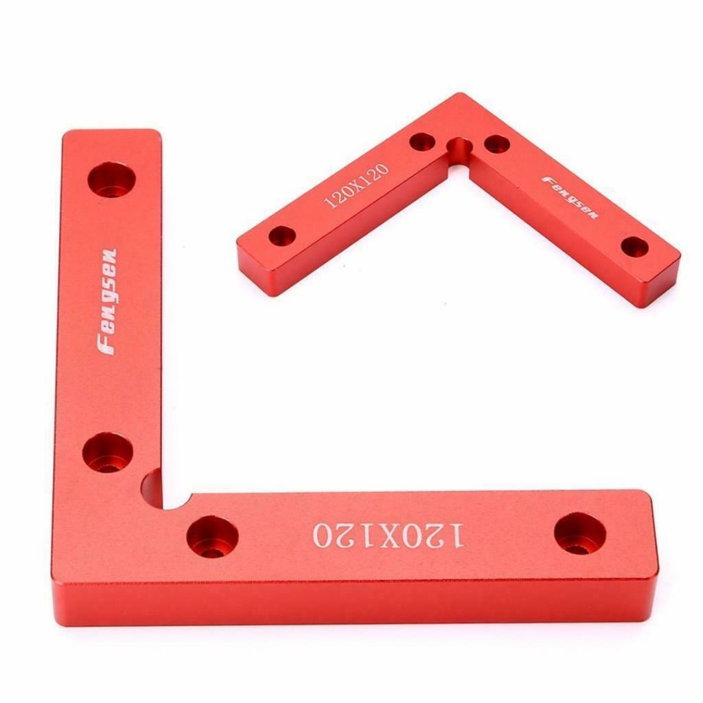 12X12 90° Positioning Squares Right Angle Clamps Woodworking Carpenter Tool