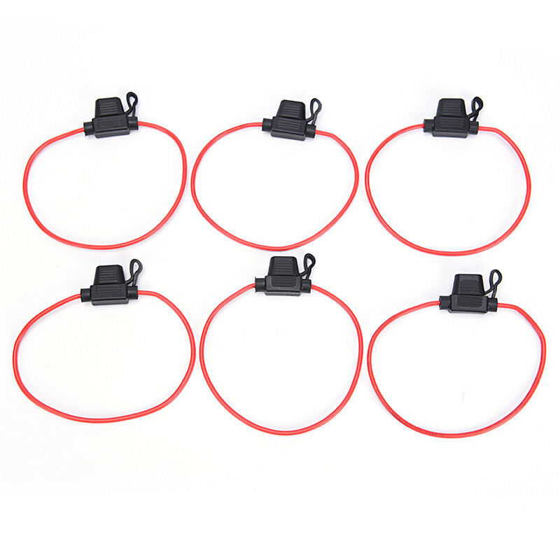 wire in-line for car automotive blade fuse holder fuseholder kit for vehic.l8
