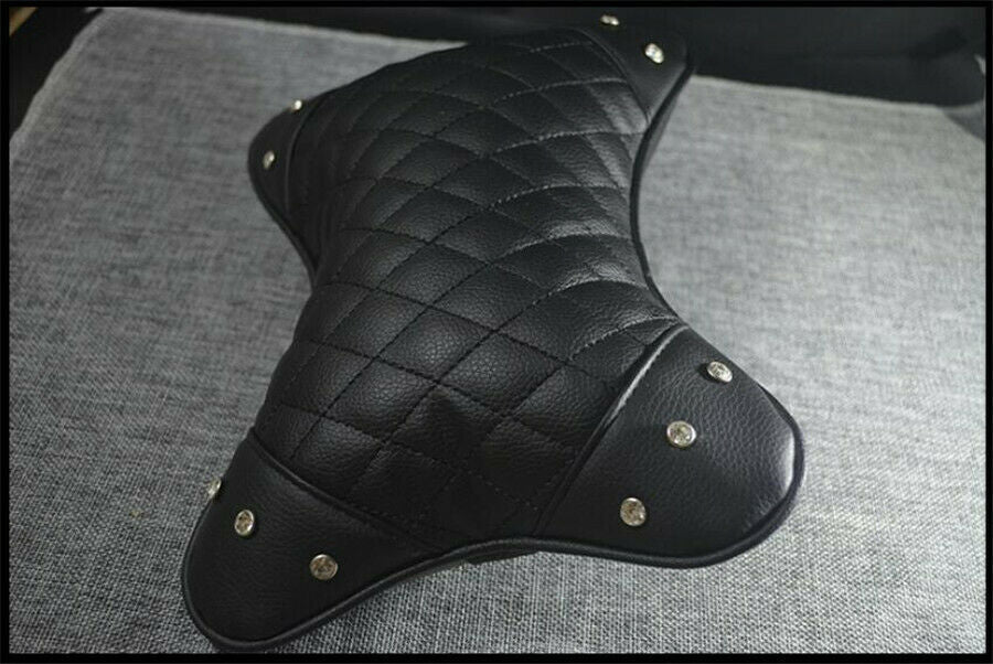 Mosaic water-diamond Car Headrest Pillow PU Leather Stretch pillow for Women