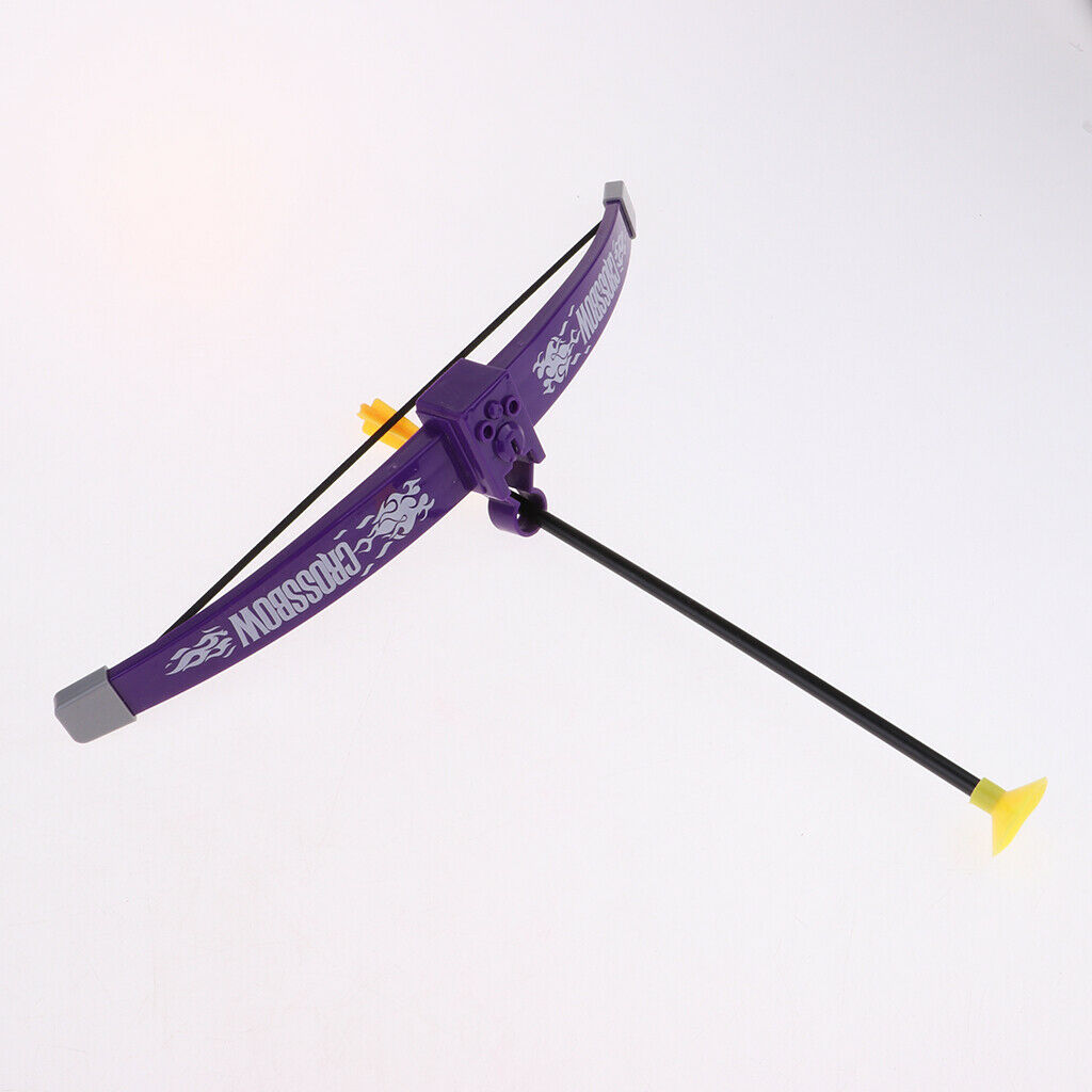 Set of Kids Outdoor Toys Arrow Bow with 3 Durable Suction Cup Arrow, Children