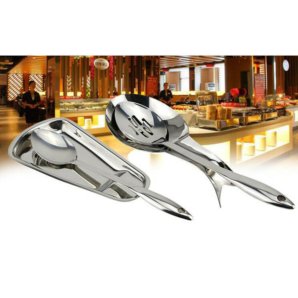 Large Stainless Dinner Plate Food Clips Self-Service Fruit Dishes BBQ Holder