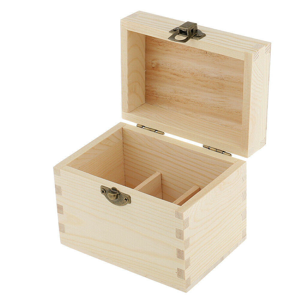 3 Pcs Wooden Essential Oils Storage Box Organizer-Aromatherapy Displaying &